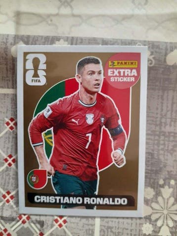 2026 Panini USA 2026 World Cup Cristiano Ronaldo Non collé -