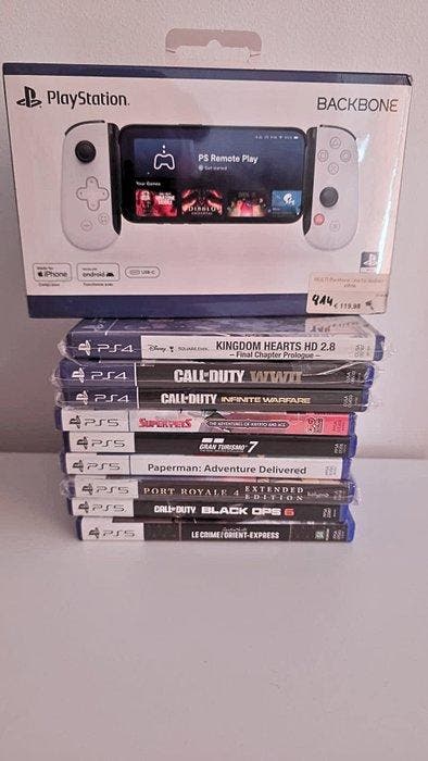 Sony, Backbone - Playstation 4 (PS4) - Backbone controlador, Consoles de jeu & Jeux vidéo, Consoles de jeu | Accessoires Autre