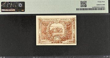 Monaco. - 25 Centimes - 1920 - Pick 1a