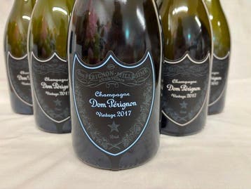 2017 Dom Pérignon, White Luminous - Champagne Brut - 6, Verzamelen, Nieuw