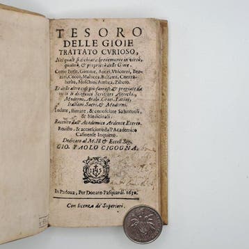 Giovanni Battista Ardemani - Tesoro delle Gioie - 1630
