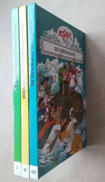 Mosaik Bd. 1-3 (komplette Römer-Serie) - Circus Digedag,