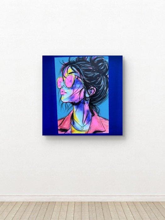 X-Art - My Pink Girl, Antiek en Kunst, Kunst | Schilderijen | Modern