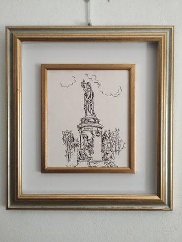 Orfeo Tamburi (1910-1994) - Monumento Parigino