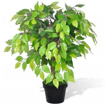 vidaXL Kunst vijgenboom met pot 60 cm, Verzenden