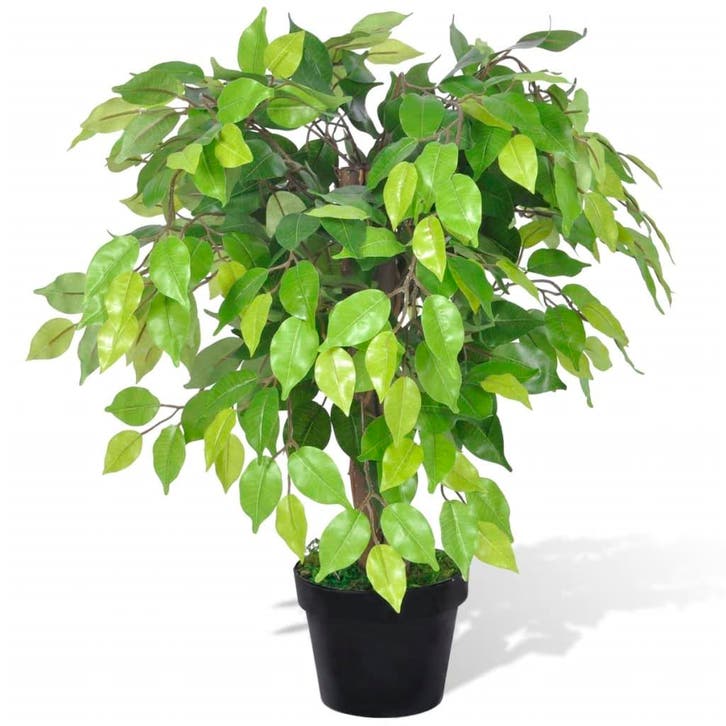 vidaXL Kunst vijgenboom met pot 60 cm, Maison & Meubles, Accessoires pour la Maison | Plantes & Fleurs artificielles, Envoi