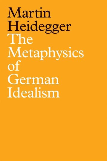The Metaphysics of German Idealism 9781509540105, Verzenden, Zo goed als nieuw, Martin Heidegger
