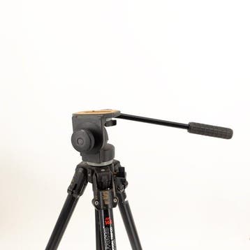 Manfrotto 144B statief + Manfrotto 128LP, Micro Video Head, Nieuw