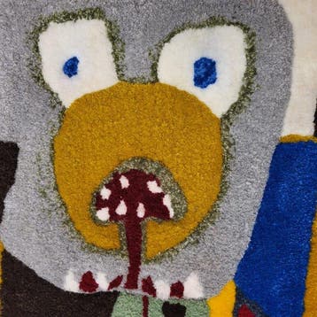 Anita Mishra - Vloerkleed - 82 cm - 79 cm, Huis en Inrichting, Nieuw
