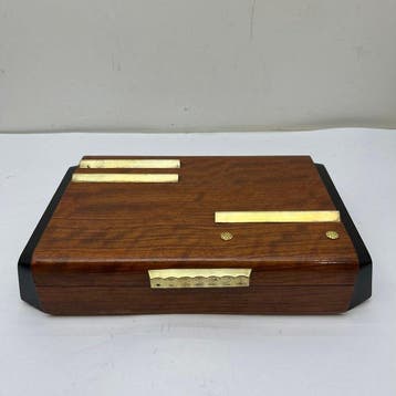 Bordspel - Set da Canasta con Fiches e carte da gioco - Hout