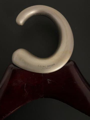 Georg Jensen - Jørgen Møller - Kapstok (4) - Hout, Metaal