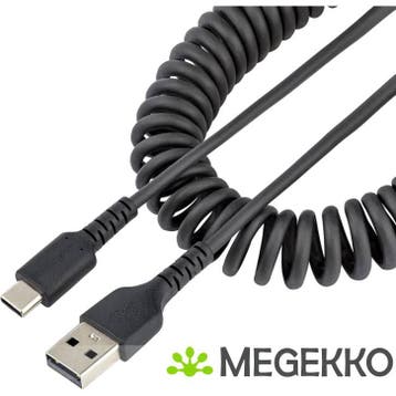 StarTech.com 50cm USB A naar C Laadkabel, Zwart, Robuuste, Verzenden, Nieuw
