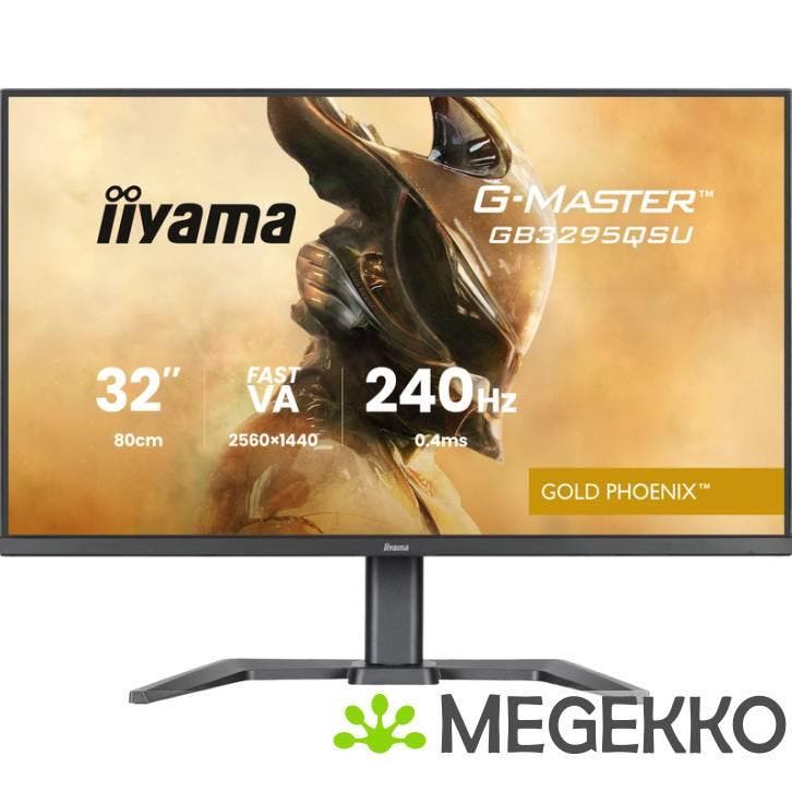 Iiyama G-Master GB3295QSU-B1 32  Quad HD VA 240Hz Gaming, Computers en Software, Overige Computers en Software, Nieuw, Verzenden