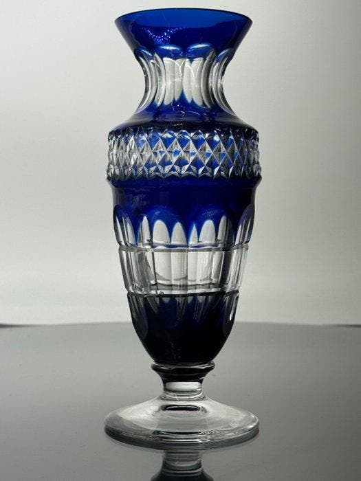 Val Saint Lambert - Vaas - Gary - Kristal - Vase Gary VSL, Antiquités & Art, Antiquités | Verre & Cristal