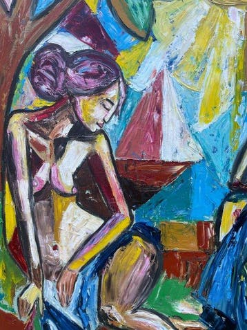 Zuzana Ridzonova (1990) - Sunbathing