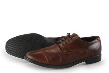 Ecco Nette schoenen in maat 42 Cognac, Kleding | Heren, Schoenen, Ecco, Overige kleuren, Verzenden, Overige typen