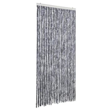 Vliegengordijn Zilver 100x200cm | Retour deal | Sla je slag, Kunststof, Hordeur, Zo goed als nieuw, 200 tot 215 cm