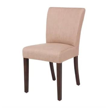 Stoelen | Polyurethaan/Hout | Beige | Houtlook Poten |, Verzenden, Nieuw in verpakking