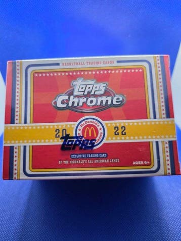 2022 Topps Chrome McDonalds All American Blaster - 1 Sealed, Collections