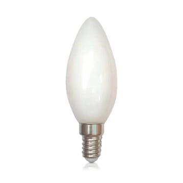 LED - filament - e14 - kaars - milky - 1.6w, Verzenden, Nieuw