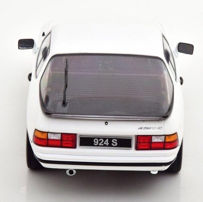 kkscale 1:18 - Modelauto - Porsche 924 S - 1986 - Wit, Hobby en Vrije tijd, Modelauto's | 1:5 tot 1:12