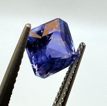 1 pcs Blauw Saffier - 2.60 ct - International Gemological, Nieuw