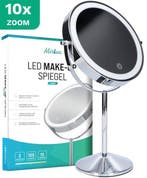 2dekans | Mirlux Make Up Spiegel met LED Verlichting - 10x, Huis en Inrichting, Ophalen of Verzenden, Nieuw