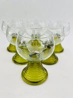 Drankservies (6) - Roemers - Glas - Vintage roemerglazen, Antiek en Kunst