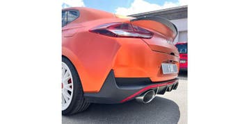 FOX Hyundai i30N Fastback Facelift eindstukken passend voor, Verzenden