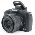 Canon EOS M50 mark II + 15-45mm f/3.5-6.3 IS STM |, Verzenden, Zo goed als nieuw