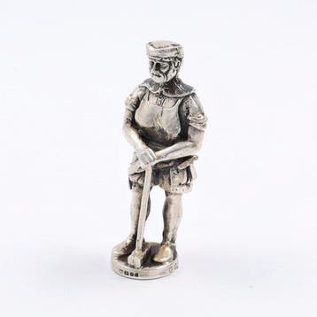 David Shaw nr. 006/125 - Beeldje - .925 zilver