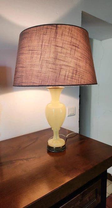 Lampe de table - Verre à l’uranium