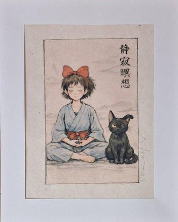 Emma Wildfang - Jiji and Kiki Zen for Two - Series Zen