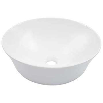 vidaXL Wastafel 41x12,5 cm keramiek wit, Verzenden, Nieuw