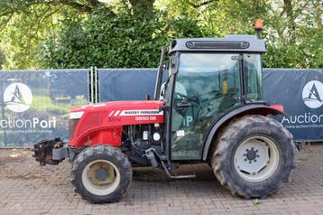 Veiling: Tractor Massey Ferguson 3650 GE Xtra Diesel 2015, Ophalen