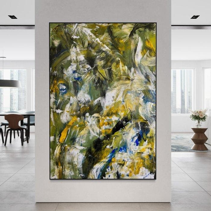 Timo Wedell - Wildnis - XXL - Abstract, Antiek en Kunst, Kunst | Schilderijen | Modern