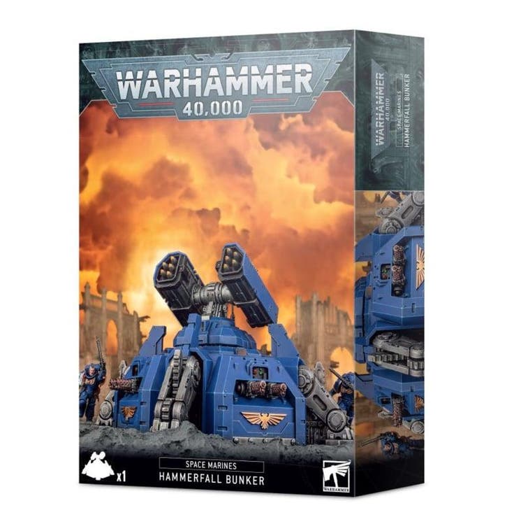 Space Marines Hammerfall Bunker (Warhammer Nieuw), Hobby & Loisirs créatifs, Wargaming, Enlèvement ou Envoi