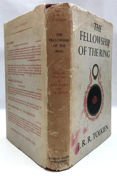 J. R. R. Tolkien - The Fellowship of The Ring - 1st Edition,, Antiek en Kunst, Antiek | Boeken en Manuscripten