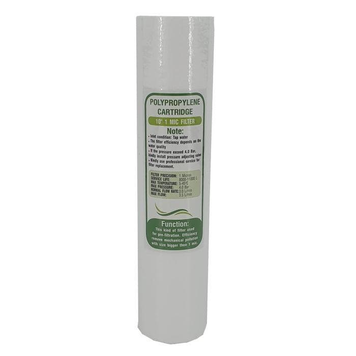 Cartouche filtrante PP sédiments 1 micron 10 (254 mm) 60 mm, Tuin en Terras, Waterpompen, Ophalen of Verzenden
