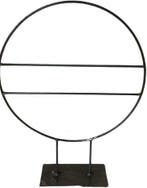 Metalen frame zwaar ring op platte plaat ø40 cm met 2, Hobby en Vrije tijd, Nieuw