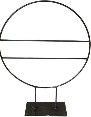 Metalen frame zwaar ring op platte plaat ø40 cm met 2, Hobby en Vrije tijd, Nieuw