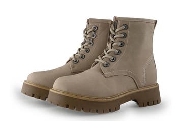 Studio London Veterboots in maat 37 Beige, Kleding | Dames, Verzenden, Overige typen, Zo goed als nieuw, Studio London