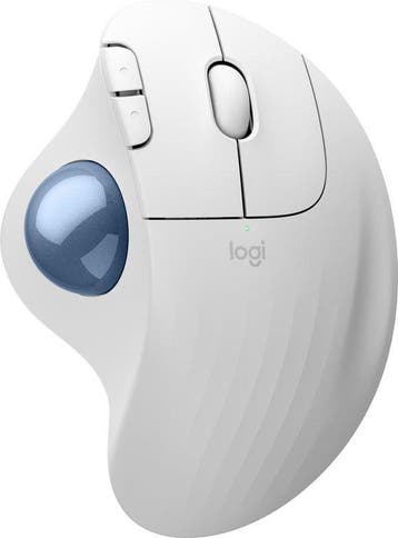 Logitech Ergo M575S - Draadloze Muis - Ergonomisch - Blue..., Verzenden