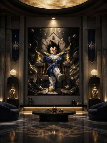 Maison Dart - Saiyan Throne: Vegeta