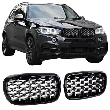 Grillen set | Nieren | geschikt voor BMW F15 X5 | 2014-2017, Verzenden, Nieuw, BMW