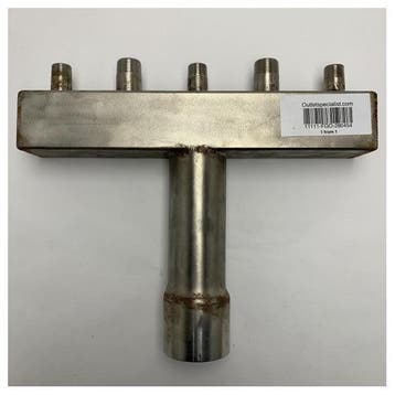 Bieden: Marine Stainless Steel T-Shaped Fluid Distribution, Ophalen of Verzenden, Nieuw