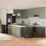 vidaXL Hondenhek inklapbaar 12 panelen 960 cm populierenhout, Verzenden, Nieuw