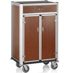 Minibar Bijvulwagen | Aluminium/Hout | 3 Niveaus | Wielen, Zakelijke goederen, Verzenden, Nieuw in verpakking