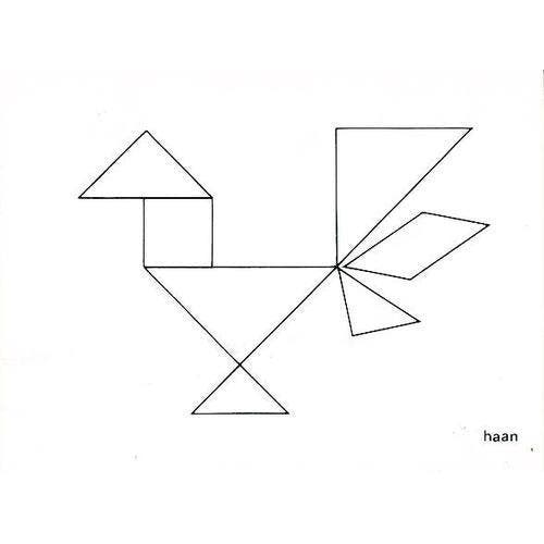 Tangram voorbeeldkaarten 5, Livres, Livres scolaires, Envoi