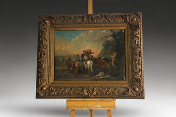 Philips Wouwerman (1619–1668), navolger, Navolger van -, Antiek en Kunst